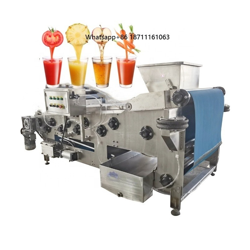 Cold Press Juicer - Mesin Pemeras Buah Industri Sistem Belt