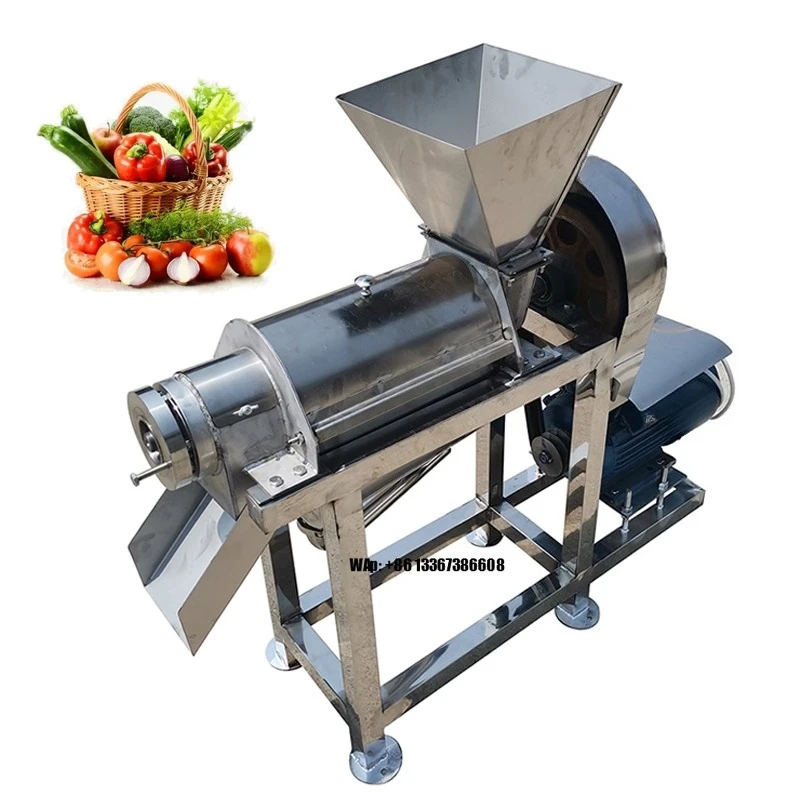 Cold Press Juicer - Mesin Penghancur Komersial Tipe Sekrup, Mesin