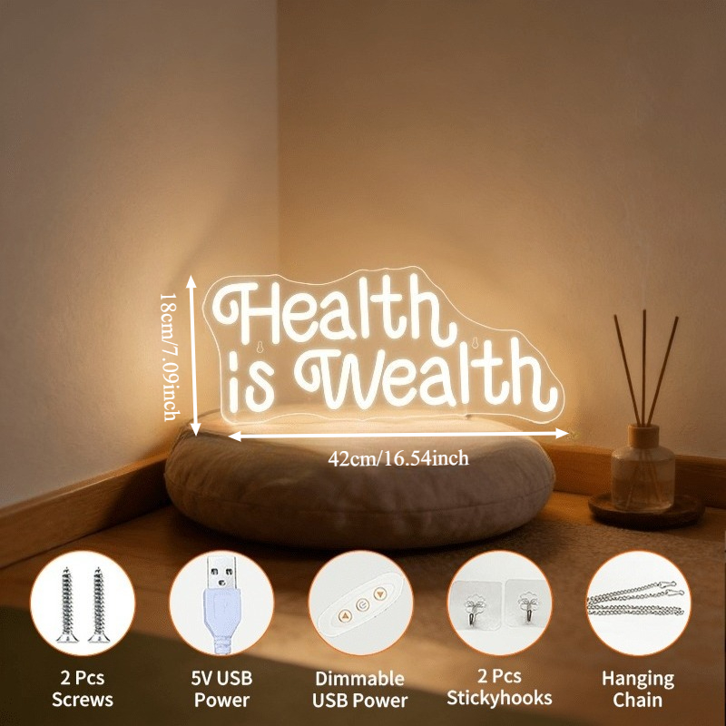 Kesehatan Adalah Kekayaan Lamp - Health Wellness Lifestyle ulasan dan harga